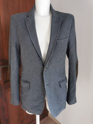 Veste grise coton massimo - veste, en