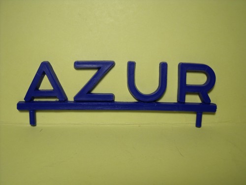 Garage enseigne azur - 1/43,