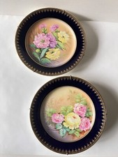  PAIRE D ASSIETTES LIMOGES