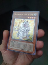 Bête Cristalline Tigre de Topaze FOTB-FR004 Ultimate unlimited carte Yugioh