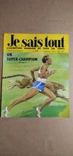 JE SAIS TOUT n°24 , ( Un super champion ) , 23/09/1969 