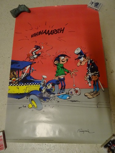 Gaston lagaffe poster - gaston,