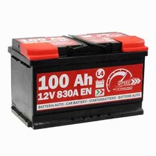 BATTERIE AUTO SPEED L4 100 Ah 830A = FIAMM 90Ah 95Ah 100Ah DX + PRÊTE À L'EMPLOI