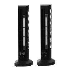 Ventilateur Tour Sans Lame avec Lumière LED Design Compact Ventilateur Refroidi