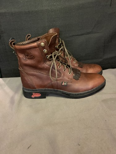 Vntg justin roper lace - roper, lace-up