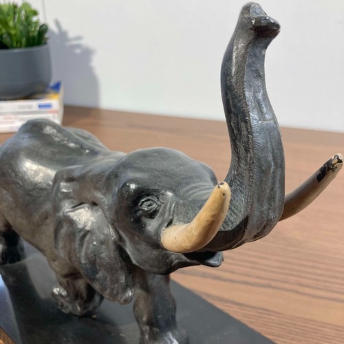 Sculpture art déco éléphant - déco,