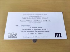PAS TICKET DE MATCH PSG -