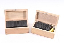 Rare Anciennes Dias Verre Dias Thème Machines Outils Métalliques Old Vintage