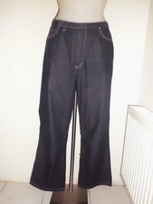 JEAN ESPRIT FEMME 100% COTON BLEU FONCE T: 42