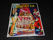 AFFICHE CIRQUE - ZAVATTA -