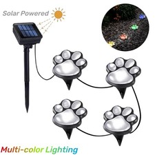 4Pcs Multicolor Solar Paw