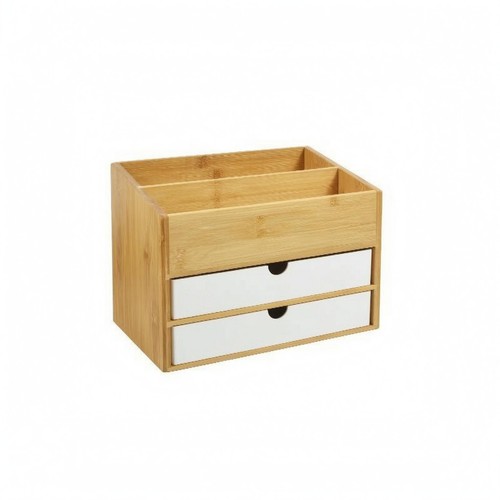 Organisateur bureau bambou - organisateur,