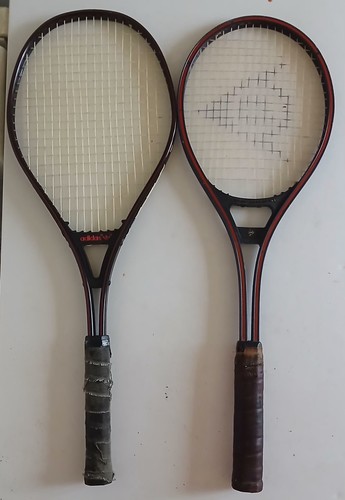 Raquettes tennis vintage - raquettes,