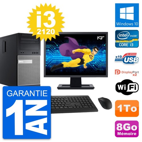 Tour dell 9010 ecran - dell, 19"