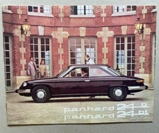Prospectus brochure automobile Panhard 24 b bt