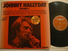 Johnny Hallyday, noir c'est noir - impact volume 3, LP - 33 Tours -