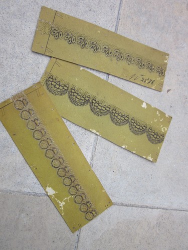 Cartons dentelle ancienne - 3,