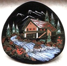 Assiette Ancienne émaux