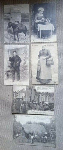Lot cartes postales - lot, 6