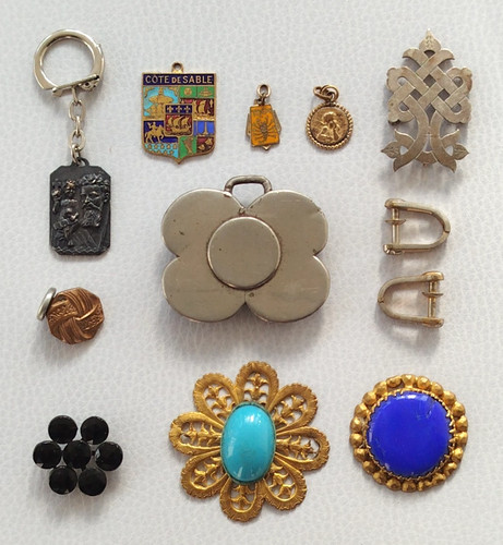 Vintage lot ancien broche