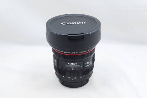 Objectif canon 15mm f4l - objectif, 8-15mm