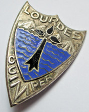 Ancienne broche argentée