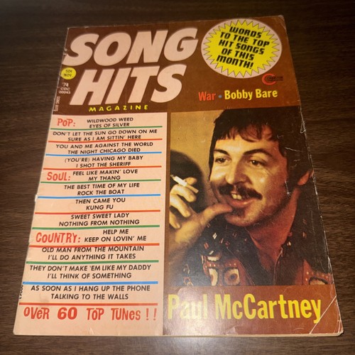 Song hits magazine - song, november