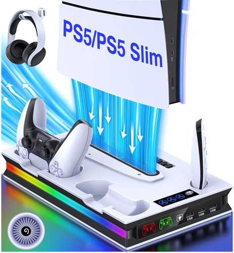 Support ps5 avec lumière - support,