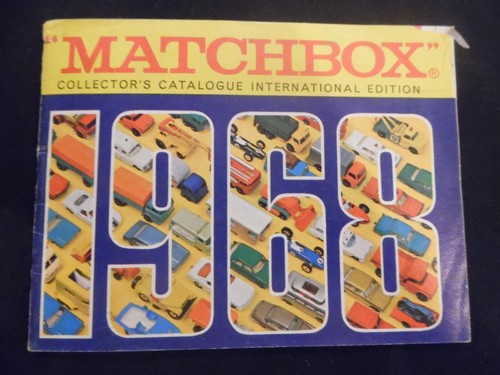 Catalogue matchbox 1968 - catalogue,