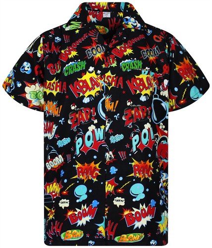 Funky chemise hawaïenne boom - hawaïenne,