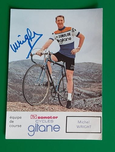 Cyclisme carte cycliste michel - cyclisme,