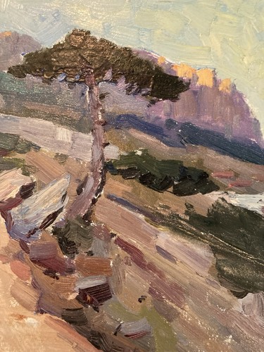 Oil painting cardboard - painting,