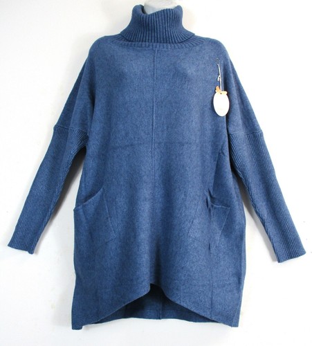 Poncho tricot polo poches - À,
