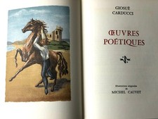 Livre Collection Prix Nobel Littérature 1906 GIOSUE CARDUCCI OEUVRES POETIQUES