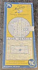 Carte MICHELIN  N° 74 - Lyon