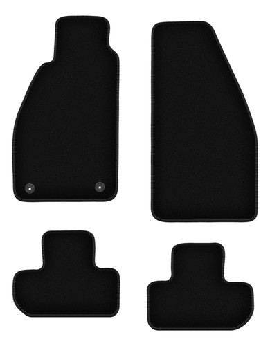 Tapis sol velours noir - tapis,