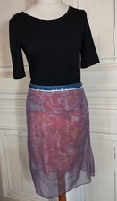 CULTURA JUPE TRIMATIERE BIFACE  DOUBLE JUPON    TS OU T 36