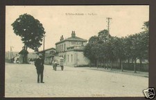 L'ISLE-ADAM (95) Livraison d'un Meuble à la GARE animé