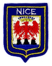 Ecusson brodé (patch／crest embroidered) ♦ Nice