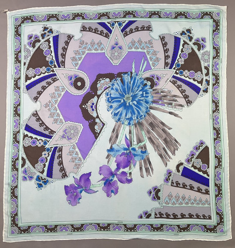 Magnifique foulard vintage - , "