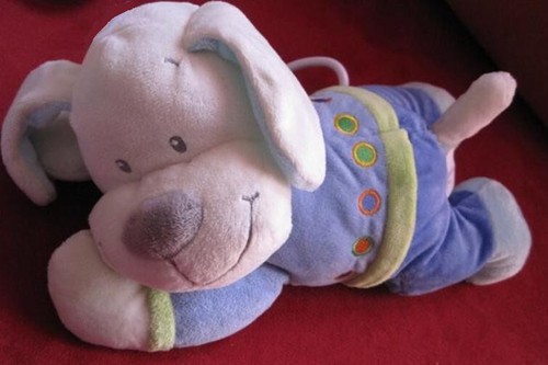 Peluche doudou chien - peluche,