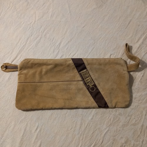 Pochette zilli daim - en, beige