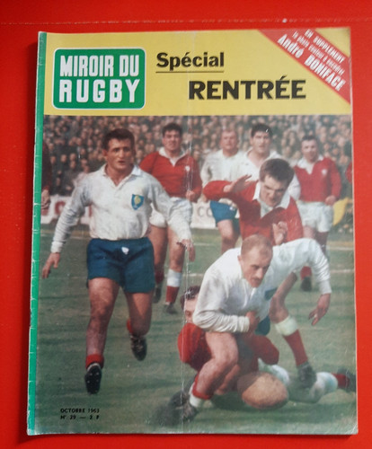 1963 miroir rugby 29 - miroir,
