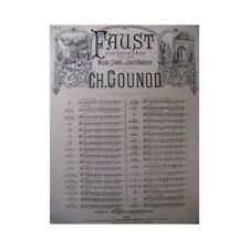 GOUNOD Charles Faust No 5