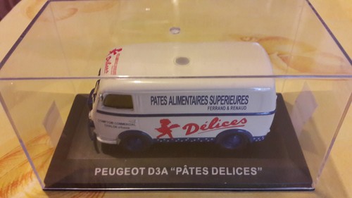 Peugeot d3a pâtes - 1/43,