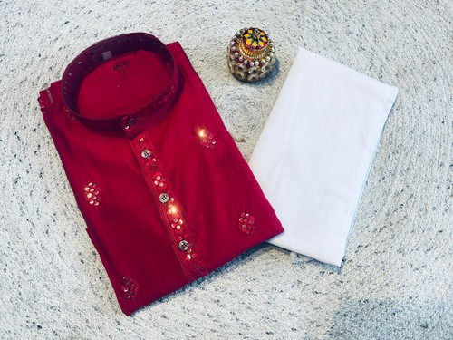 Ensemble kurta indien homme - kurta,