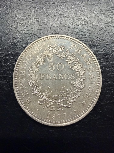 Pièce francs argent 1977 - francs,