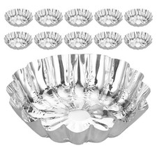  100 Pcs Moule À Tarte Aux Œufs Moisissure Pour La Cuisson Moules De Pudding