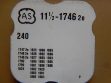 CHAUSSÉE LANTERNÉE AS 1746 1748 1824 1880 1920 1985 1995 CANNON PINION PART 240