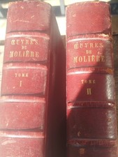 livre Molière Tome 1 Et Tome 2 De 1924
